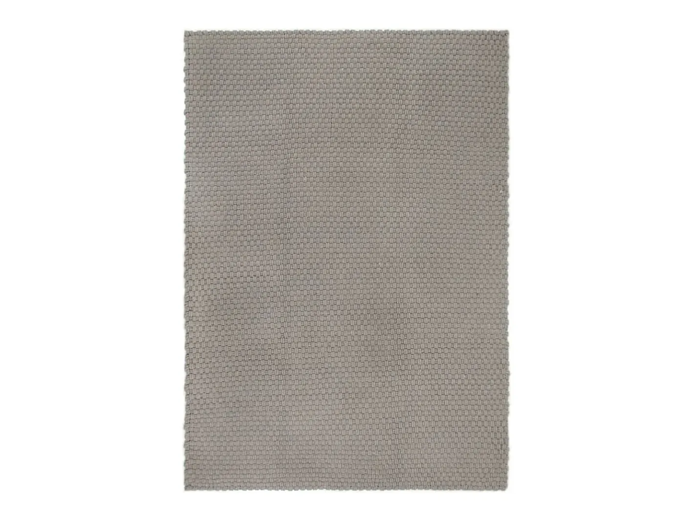 Garden Furniture Jochem Alfombra rectangular algodón 160x230 cm Gris Sale