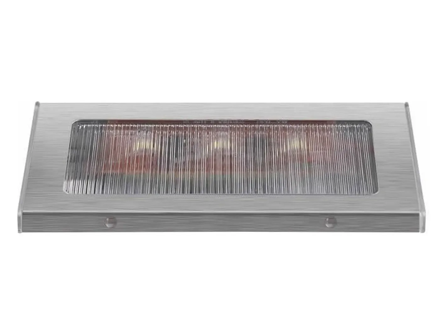 Outlet Lumisky Juego de 2 apliques solares de pared H10CM WALLY Gris