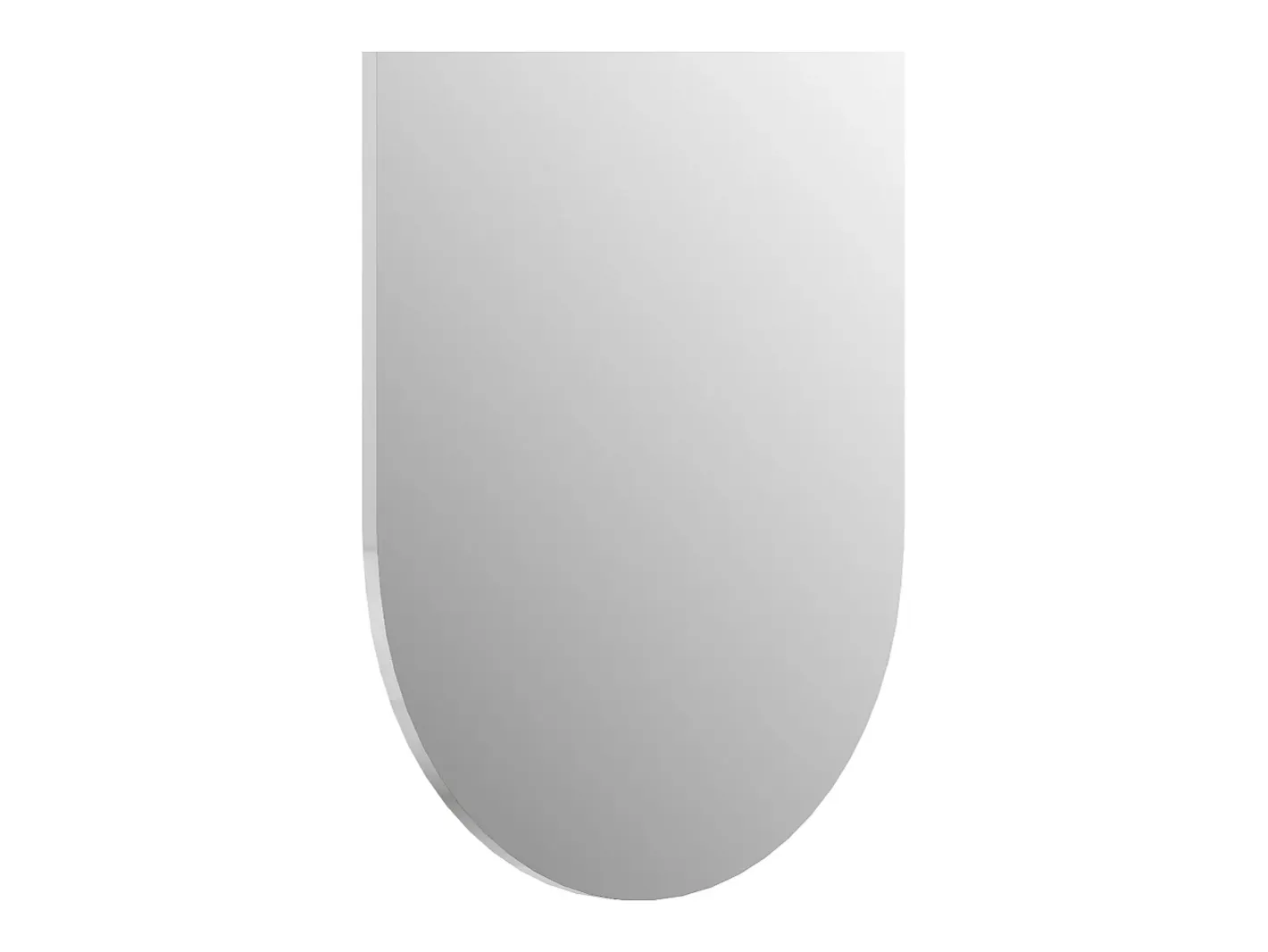 OZAIA Espejo De Pared|Espejo-Juego de 3 espejos ovalados - L. 30 x Alt. 175 cm - KANXI Transparente