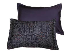 Blanc avenue Ropa De Cama-Juego de 2 fundas de almohada satén de algodón 