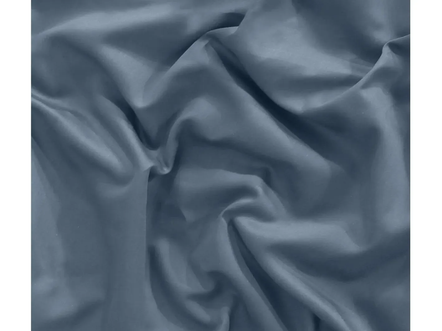 Blanc avenue Juego de 2 fundas de almohada 63x63 cm satén de algodón Azul
