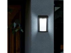 Sale Lumisky Juego de 2 luces de pared con sensor solar 100LM LUSTY Negro