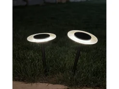 Sale Lumisky Juego de 2 luces solares con estaca H35CM UFO Negro