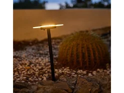 Sale Lumisky Juego de 2 luces solares con estaca H35CM UFO Negro