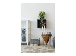 Online House Nordic Juego de 4 platos de cerámica ø 21 cm. Gris