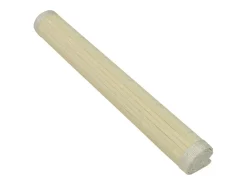 Clearance Juego de 6 posavasos de bambú hechos a mano, 30 x 45 cm, naturales y duraderos con soporte antideslizante Beige