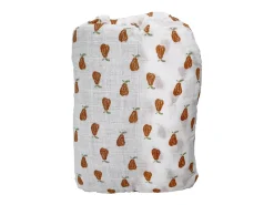 Sauthon Juego de 2 sábanas bajeras 65x130 cm de algodón orgánico Verde Clearance