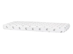 Sauthon Juego de 2 sábanas bajeras 70x140cm de algodón orgánico Blanco