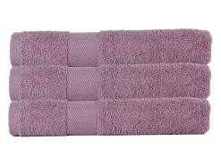 Blanc avenue Juego de 3 toallas de baño 70x130 cm 500gr/m² 100% algodón Rosa