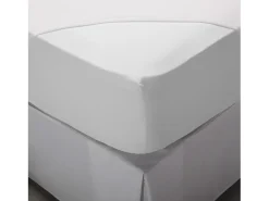 Best PIKOLIN Juego de cama 150 hilos 100% algodón Cama 80 Home Blanco
