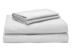 Best PIKOLIN Juego de cama 150 hilos 100% algodón Cama 80 Home Blanco