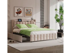 Ropa De Cama-Juego de cama de 3 piezas, incluye 2 fundas de almohada (80 x 80 cm), 1 sábana bajera (160 x 200 cm) + 1 funda nórdica (155 x 220 cm), , poliéster Verde
