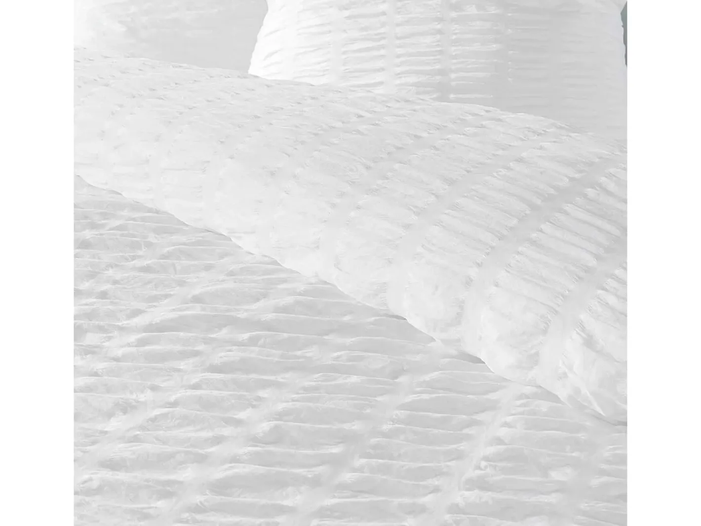 Douceur d'intérieur Ropa De Cama-Juego de cama de 3 piezas de microfibra 240 x 220 cm Blanco