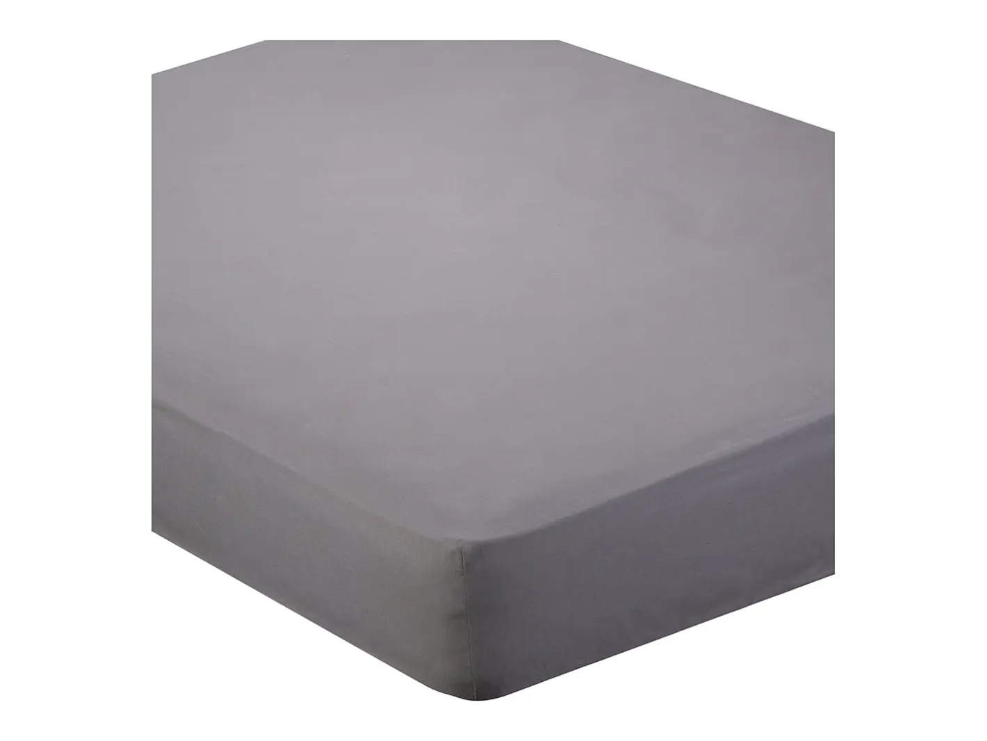 PIKOLIN Juego de cama 180x190cm| HOME| 100% Algodón| 4 piezas| Gris