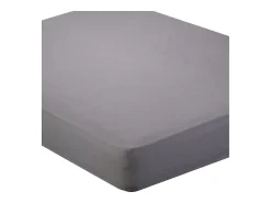 PIKOLIN Juego de cama 90x190cm| HOME| 100% Algodón| 4 piezas| Gris Outlet
