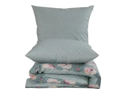 Blanc avenue Ropa De Cama-Juego de funda de edredón +funda de almohada 100% algodón "Kenz" Multicolor