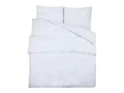 Juego de funda nórdica algodón 260x240 cm ES816738 Blanco Best
