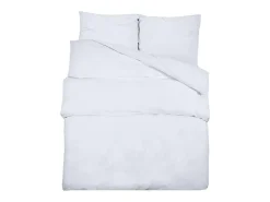 Ropa De Cama-Juego de funda nórdica algodón 135x200 cm ES899169 Blanco