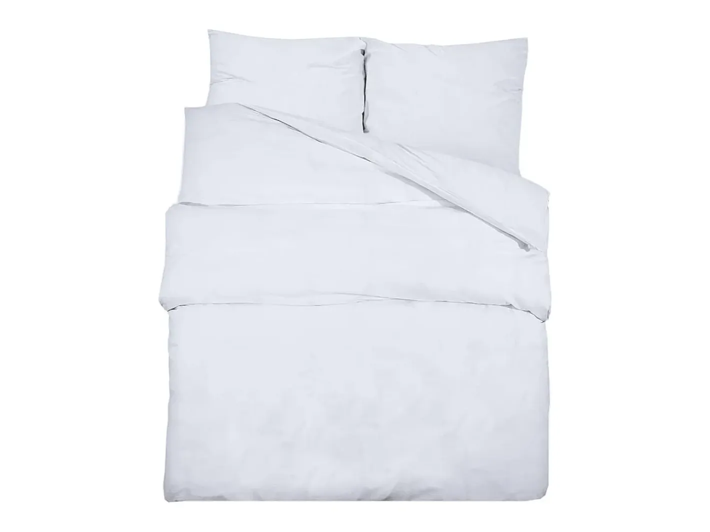 Ropa De Cama-Juego de funda nórdica algodón 135x200 cm ES899169 Blanco