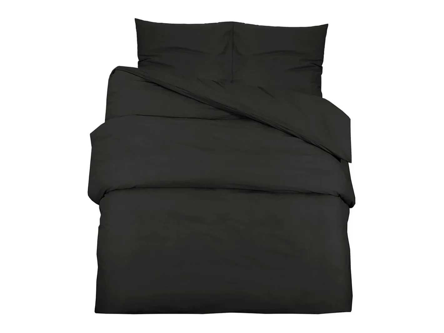 Ropa De Cama-Juego de funda nórdica algodón 200x220 cm ES909798 Negro