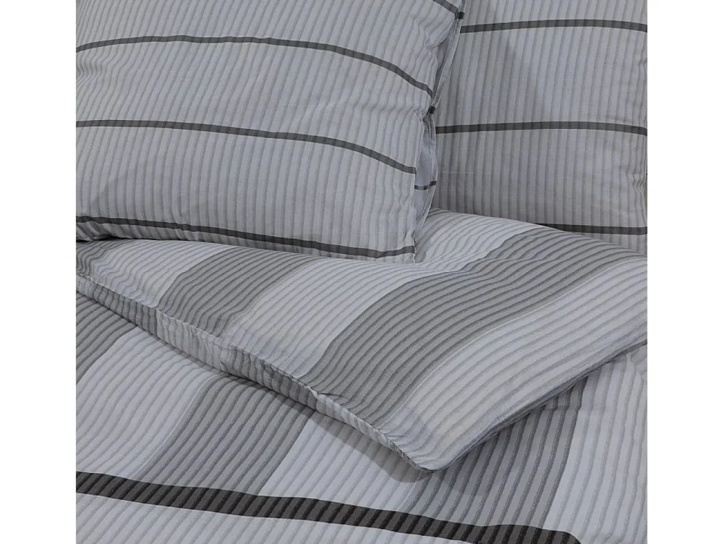 Ropa De Cama-Juego de funda nórdica algodón 200x200 cm ES838675 Gris