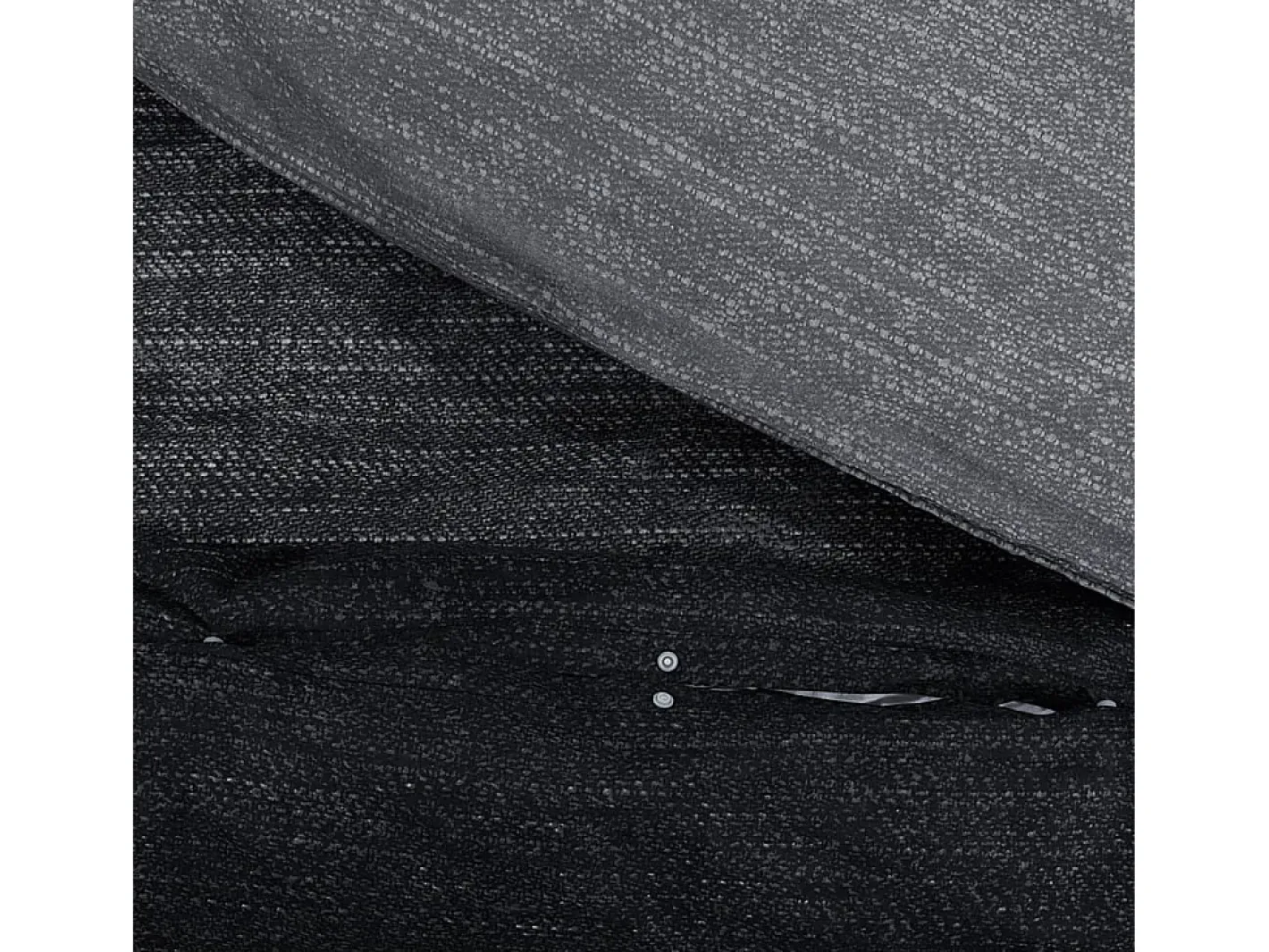 Ropa De Cama-Juego de funda nórdica algodón oscuro 220x240 cm ES229172 Gris