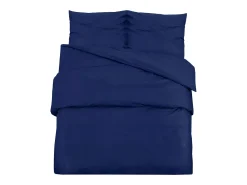 Ropa De Cama-Juego de funda nórdica algodón 135x200 cm ES479702 Azul
