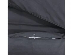 Ropa De Cama-Juego de funda nórdica algodón 155x220 cm ES623351 Negro
