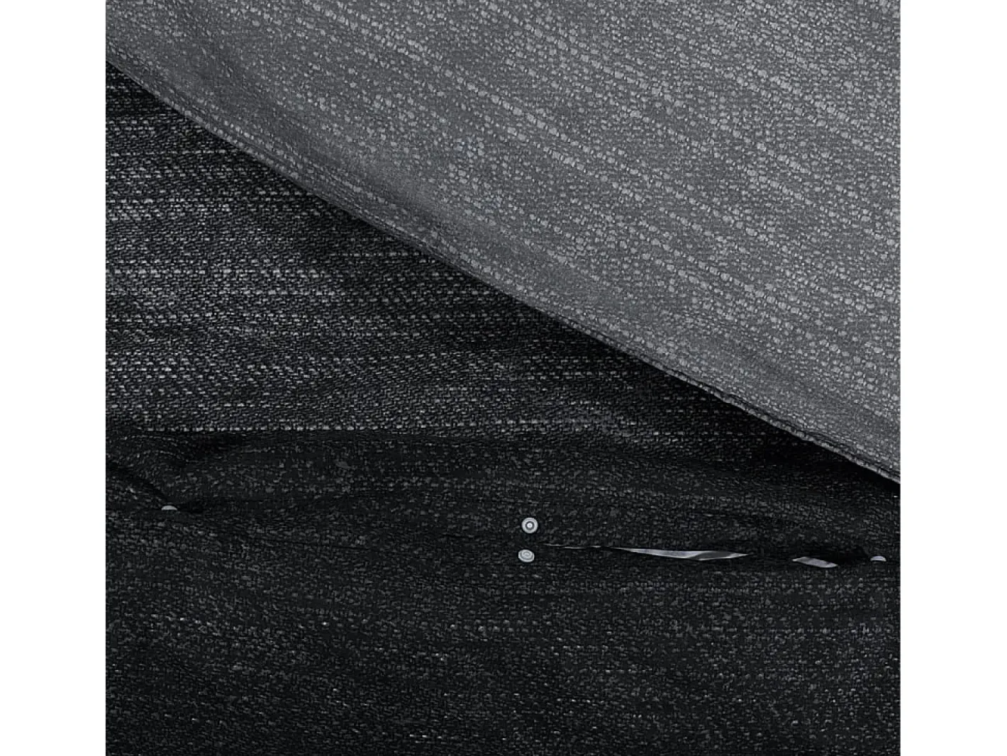 Juego de funda nórdica algodón oscuro 200x200 cm ES721456 Gris Sale