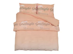 Ropa De Cama-Juego de funda nórdica algodón 260x240 cm ES728727 Rosa