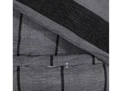 Ropa De Cama-Juego de funda nórdica algodón oscuro 200x200 cm ES758165 Gris
