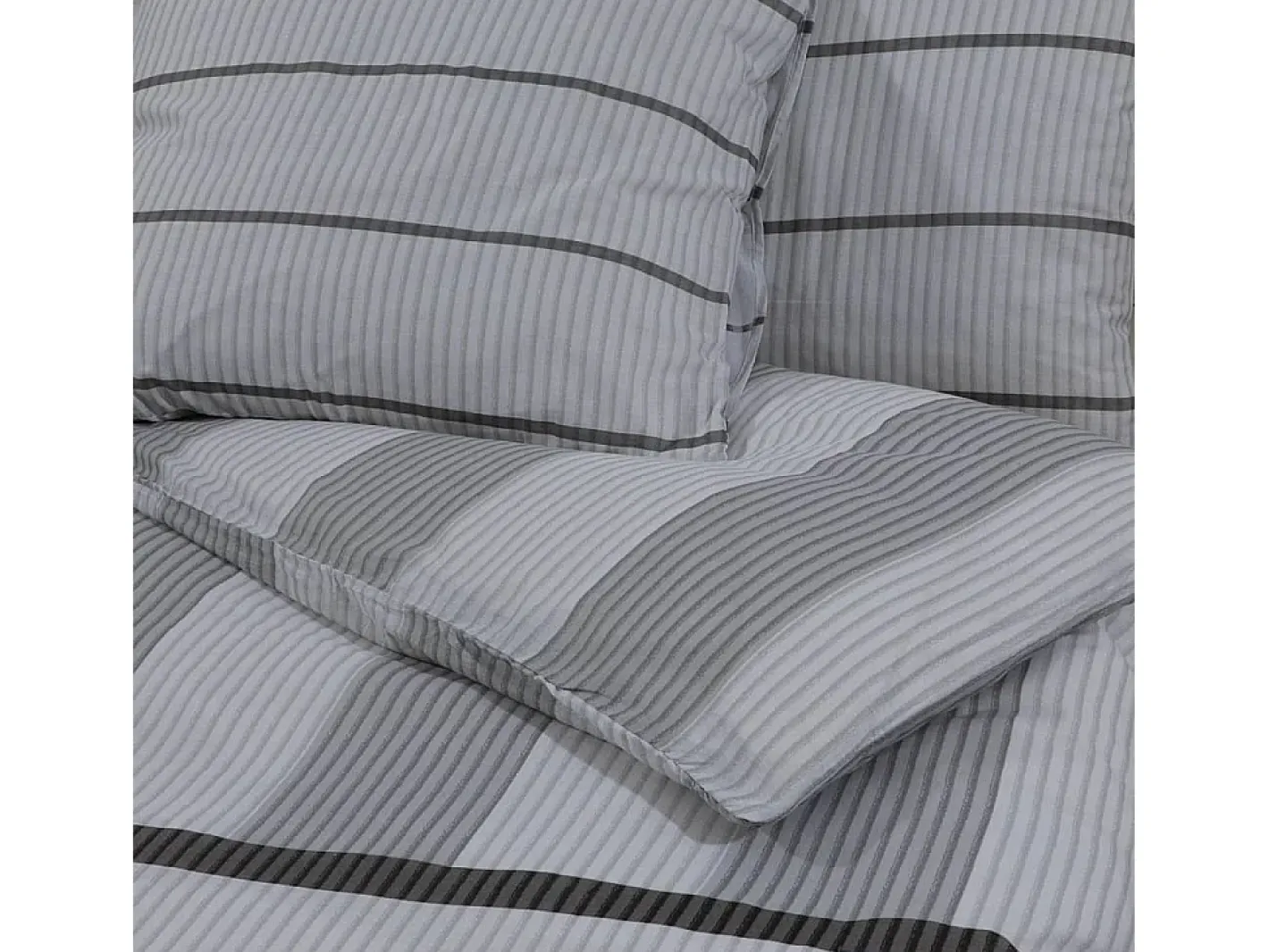 Ropa De Cama-Juego de funda nórdica algodón 225x220 cm ES668011 Gris