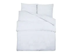 Ropa De Cama-Juego de funda nórdica microfibra ligera 140x200 cm ES507463 Blanco