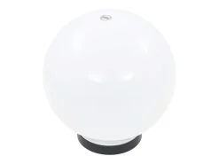Outlet Juego de lámparas de bola LED 2 piezas esféricas 20 cm PMMA ES428415 Blanco