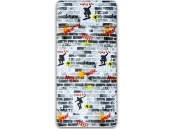 Discount Cotton Artean Juego de sabanas Juvenil Roll ALGODÓN Poliester Cama de 90 Multicolor