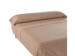 Juego de Sábanas Gea Beig / Blanco - Nalui Beige
