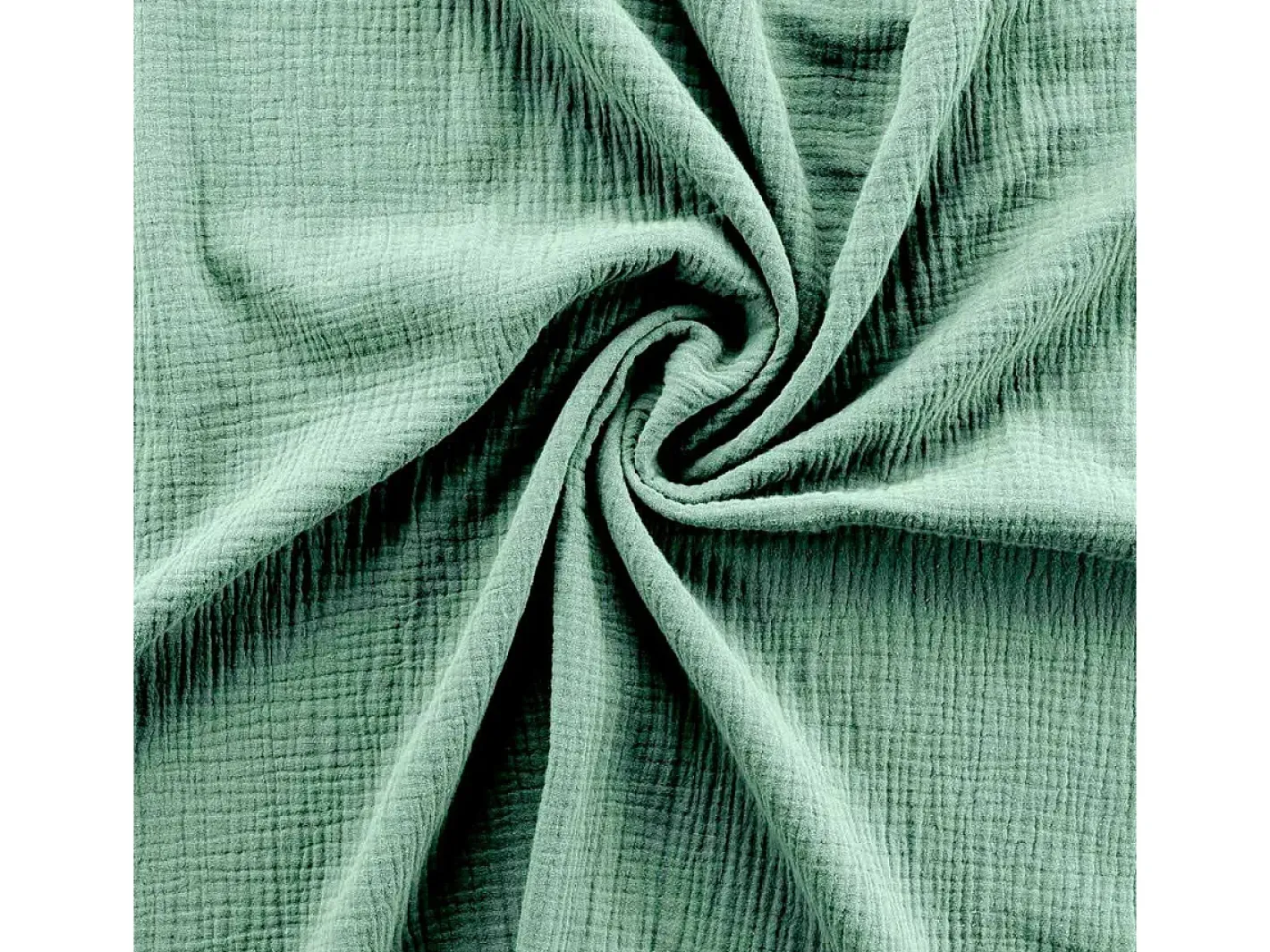 Promo Linge Ropa De Cama-Juego de sábanas de gasa de algodón 240 x 220 cm Verde