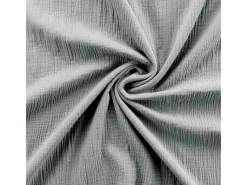 Douceur d'intérieur Juego de sábanas de gasa de algodón 260 x 240 cm Gris Outlet