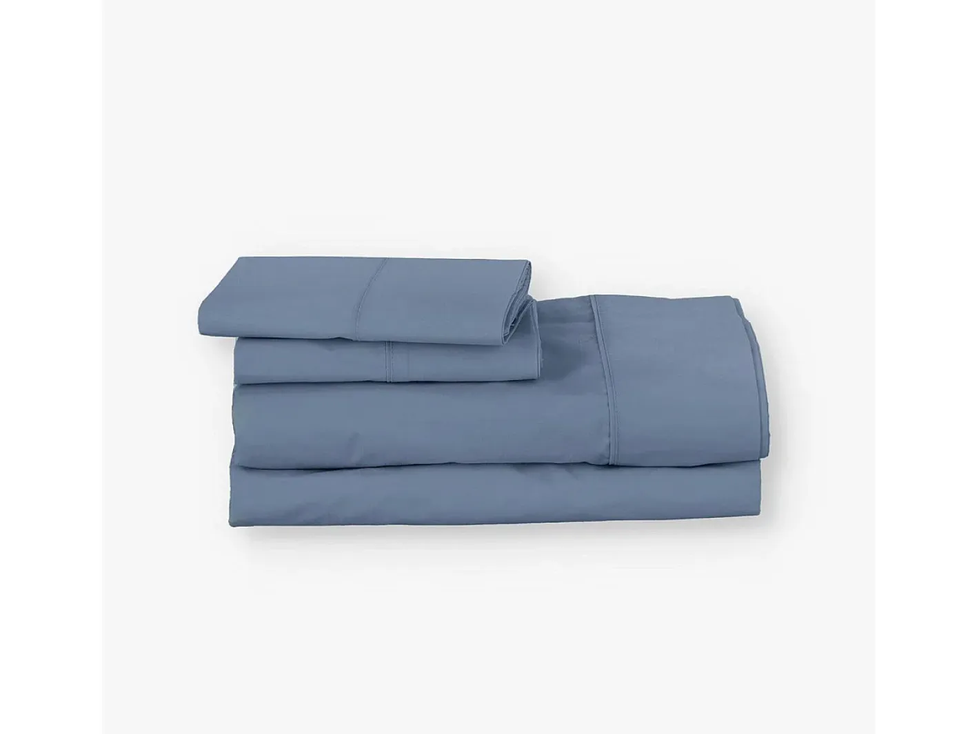 Morfeo Descanso Juego de sábanas ecológicas algodón 100% orgánico 160x190/200 cm Azul Hot