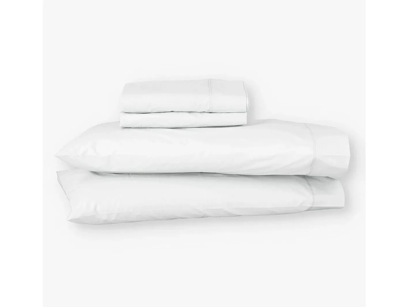 Discount Morfeo Descanso Juego sábanas ecológicas algodón 100% orgánico 105x190/200 cm Blanco