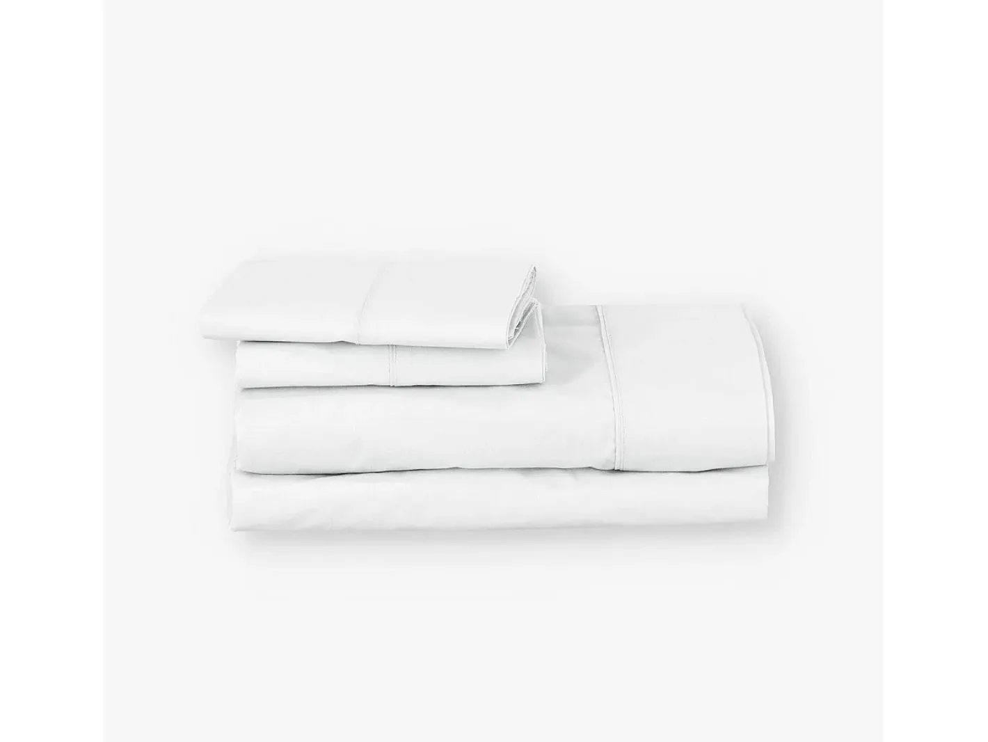 Morfeo Descanso Ropa De Cama-Juego sábanas ecológicas algodón 100% orgánico 180x190/200 cm Blanco