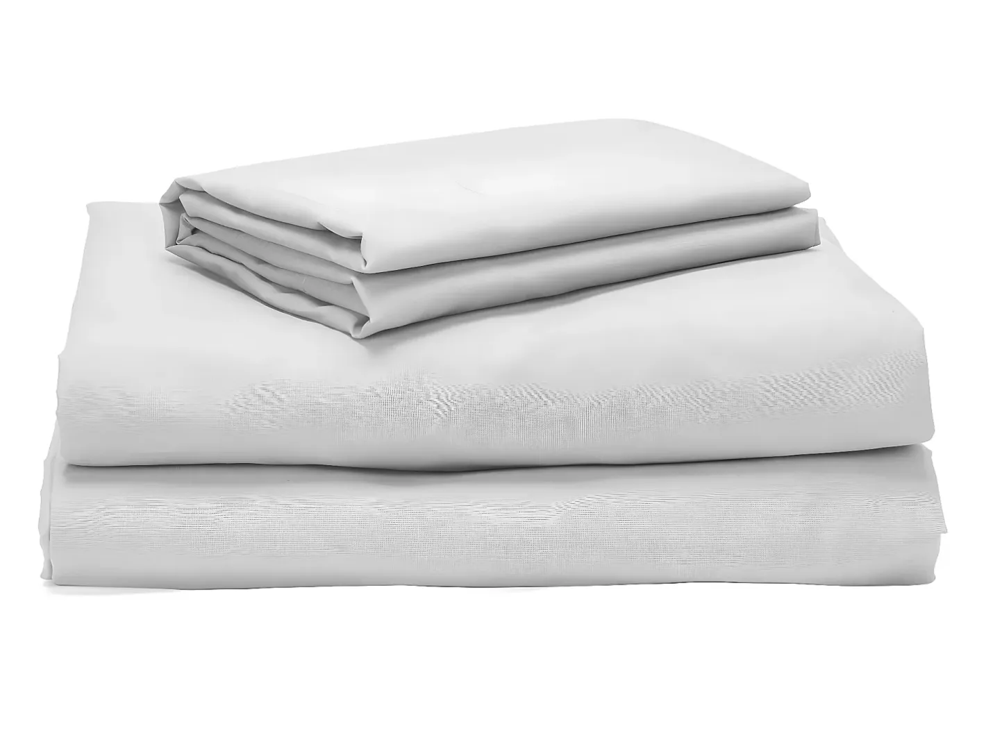 PIKOLIN Ropa De Cama-Juego sábanas 180x190cm| HOME| 100% Algodón| Percal| Blanco