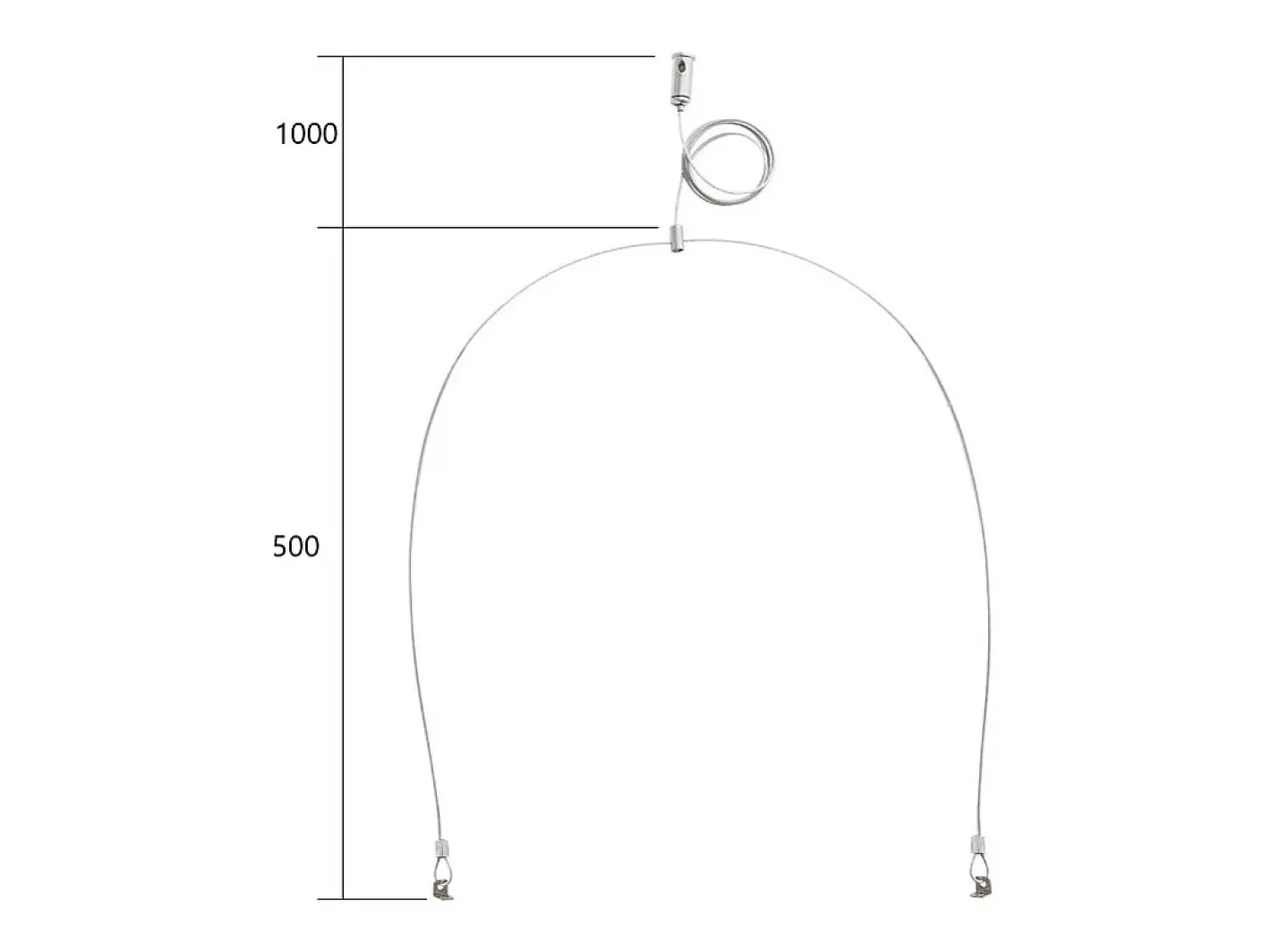 Ledkia Plafón-Kit de Suspensión 'Y' Paneles LED Plateado