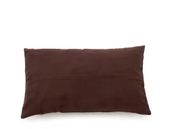 Online Bazar Bizar La Funda De Cojín De Cuero De Seis Paneles - Chocolate - 30x50 Marru00f3n chocolate