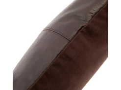 Bazar Bizar La Funda de Cojín de Cuero de Cuatro Paneles - Chocolate - 40x40 Marru00f3n chocolate Discount