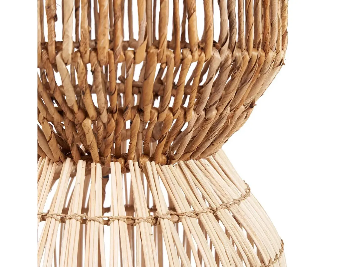 Bazar Bizar Lámpara Suspendida-La Lámpara Colgante ChemChem - Natural - L Color natural claro