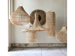 Bazar Bizar La Lámpara Colgante Mykonos - Natural - M Color natural claro Discount