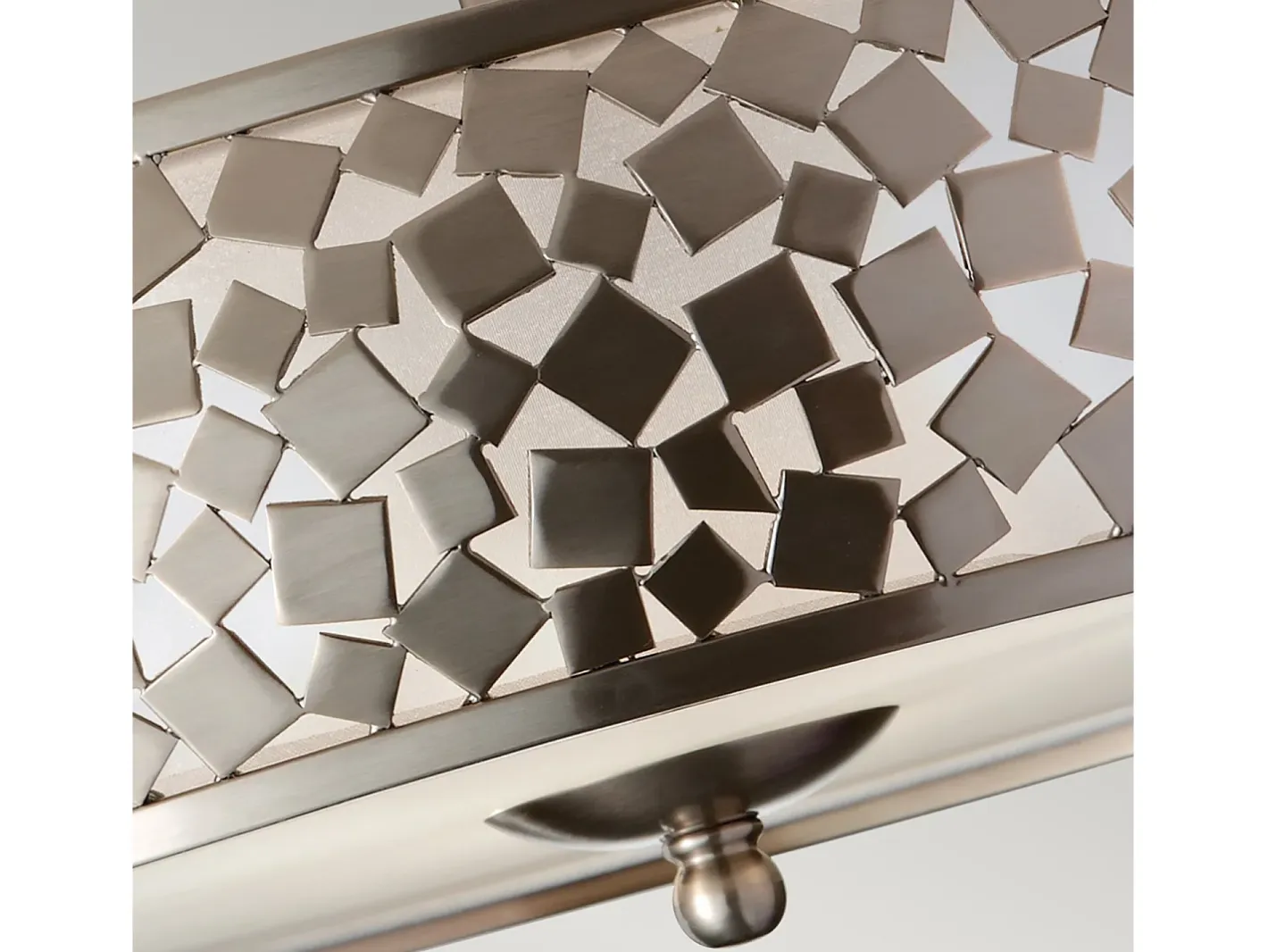 Lampada a Soffitto 4 Luci Rama In Acciaio Nero A Bracci E Sfere In Vetro Opalino Plateado Clearance