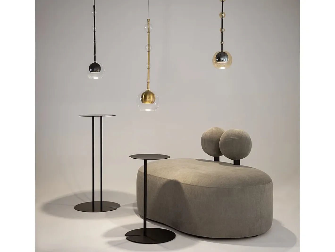 Maytoni Lampada a Sospensione Ros Moderna Metallo Ottone Trasparente IP20 Dorado Sale