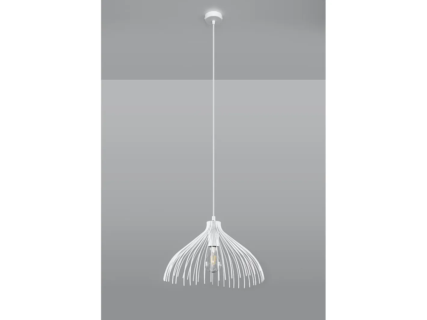 Sollux Lighting Lampada a sospensione Wire Frame bianca E27 Lámpara colgante con marco de alambre E27 Blanco Discount